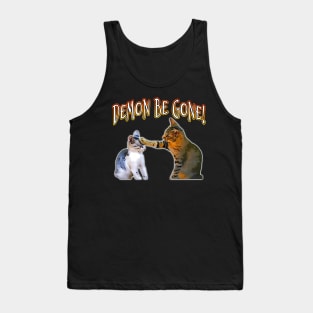 Demon Be Gone Cats Tank Top